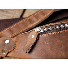 Load image into Gallery viewer, Men&#39;s Leather Simple Sling Bag
