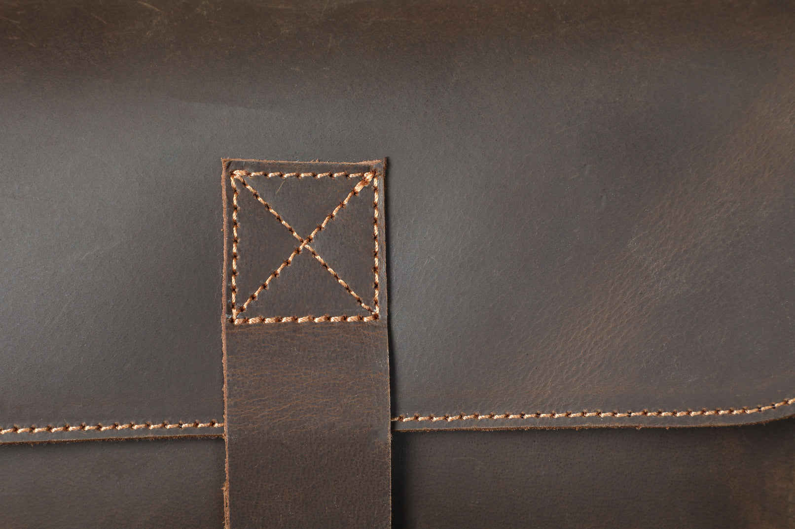 Retro Small Brown Messenger Shoulder Bag