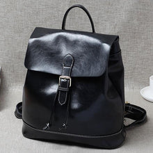 Load image into Gallery viewer, Browm Classic Leather Backpack

