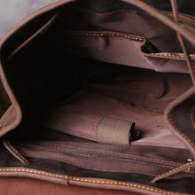 Load image into Gallery viewer, Classic Full Grain Leather School Backpack
