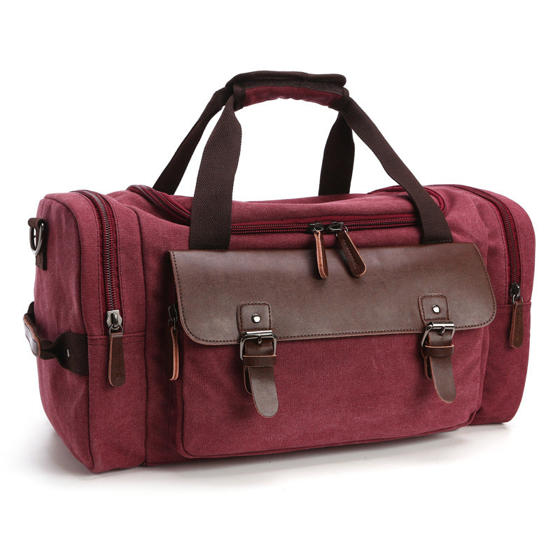 Large Capacity Canvas Traveling Duffel Bag