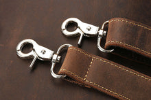 Load image into Gallery viewer, Handmade Crazy Horse Leather Laptop Bag Handbag Men Briefcase
