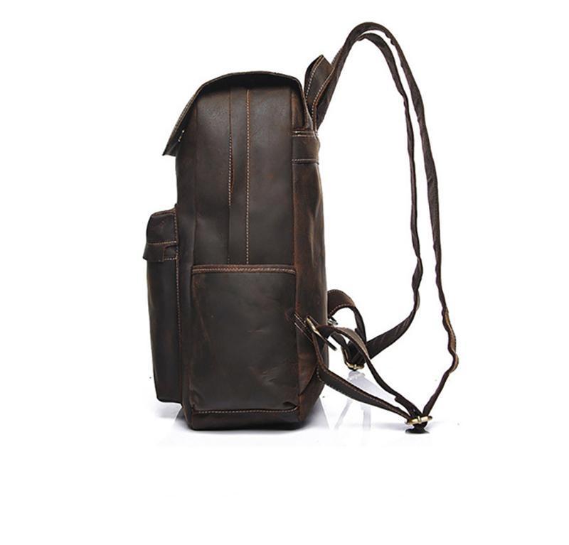 Genuine Vintage Leather Backpack