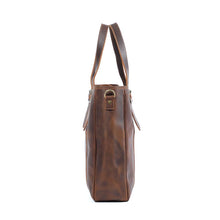 Load image into Gallery viewer, Vintage Leather Tote Bag
