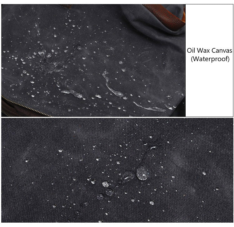 Photography SLR Camera Backpack Canvas Waterproof Bag