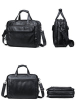 Load image into Gallery viewer, Vintage Men Leather Business Briefcases Laptop
