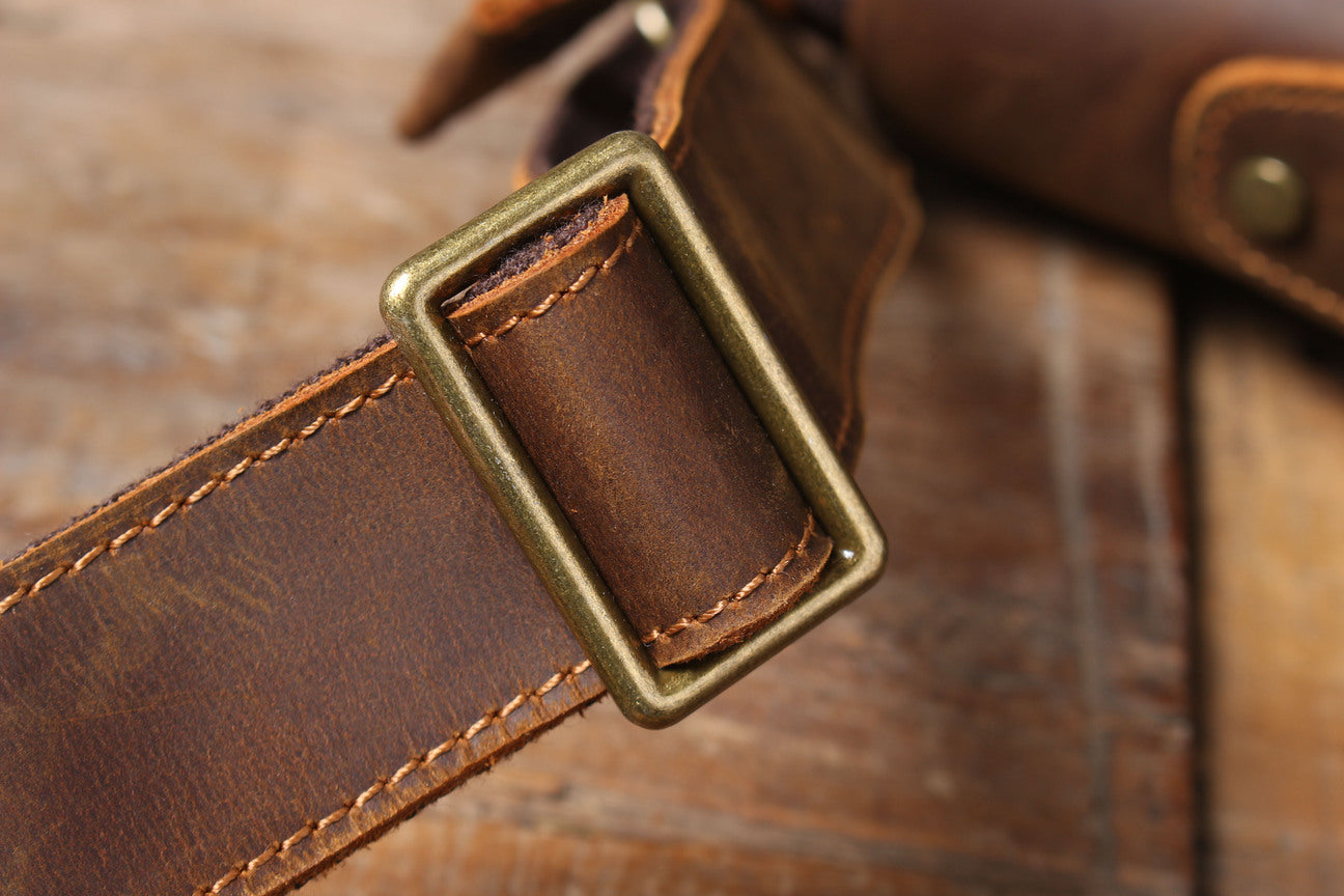 Brown Vinatge Shoulder Bag