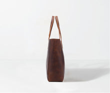 Load image into Gallery viewer, Full Grain Tote Leather Bag
