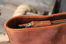 Load image into Gallery viewer, Brown Leather Tote Bag
