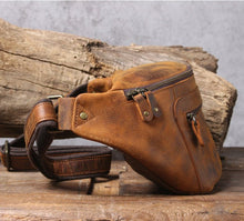 Load image into Gallery viewer, Classic Leather Crossbody Sling Bag for Men
