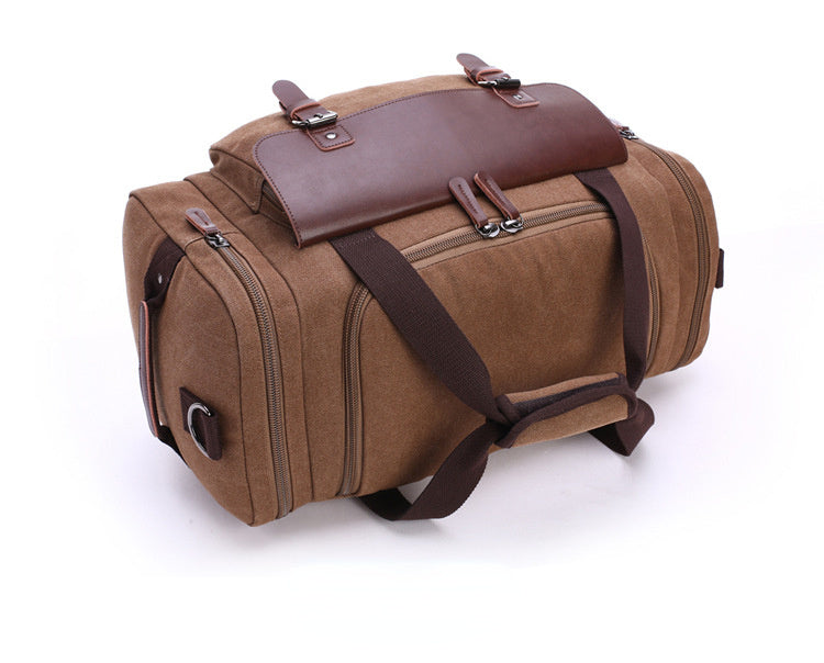 Large Capacity Canvas Traveling Duffel Bag