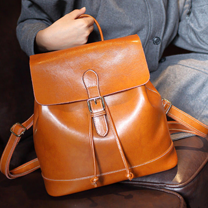 Womens Leather Backpack Purse Cute Bag