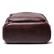 Load image into Gallery viewer, Handmade Full Grain Leather School Backpack for Men Laptop Bag Travel Backpack
