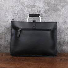 Load image into Gallery viewer, Handmade Crazy Horse Leather Laptop Bag Handbag Men Briefcase
