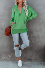 Load image into Gallery viewer, Cover Me Up Pockets Kangaroo Hoodie
