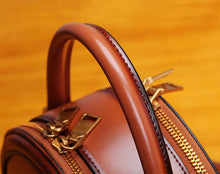 Load image into Gallery viewer, Bee Leather Circle Bag Crossbody Bags Shoulder Bag Purses for Women
