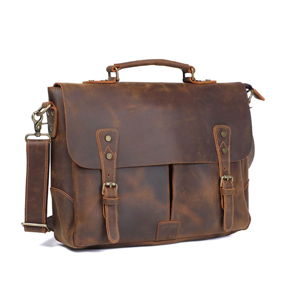 Brown Vinatge Shoulder Bag