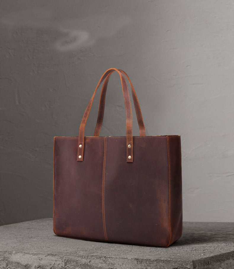 Full Grain Tote Leather Bag