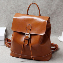 Load image into Gallery viewer, Womens Leather Backpack Purse Cute Bag

