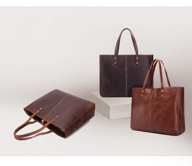 Full Grain Tote Leather Bag