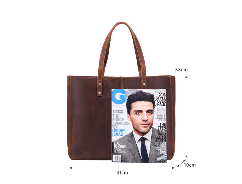 Full Grain Tote Leather Bag