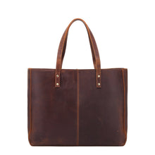 Load image into Gallery viewer, Full Grain Tote Leather Bag
