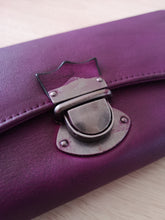 Load image into Gallery viewer, Women&#39;s Trifold Leather Long Wallet Purse Clutch
