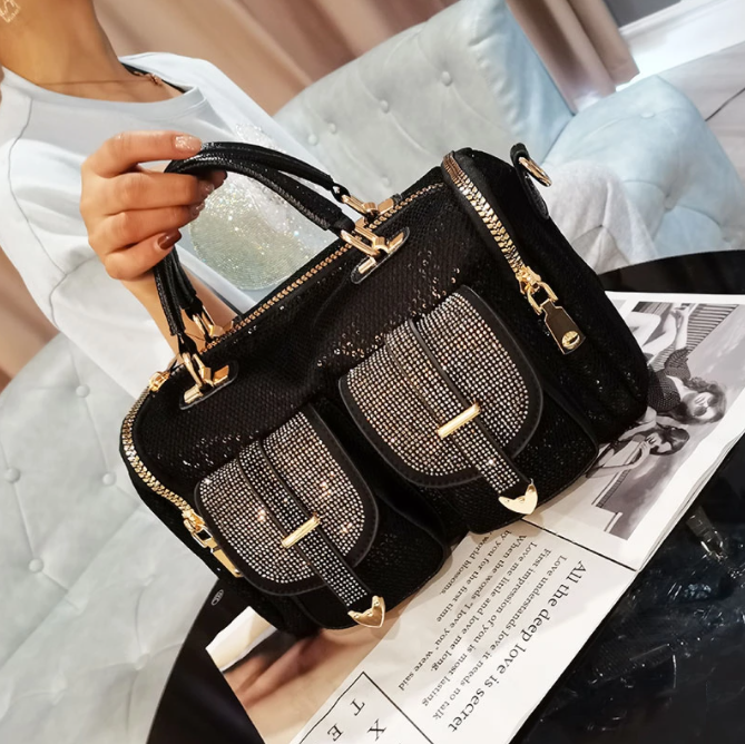 Rhinestone Clutch Purses for Women Evening Bags