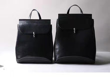 Load image into Gallery viewer, Classic Button Convertible Leather Backpack Bag School Purse for Women
