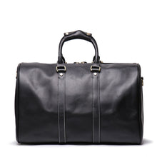 Load image into Gallery viewer, Small Leather Duffle Bag Travel Bag
