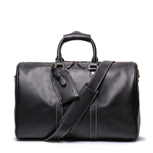 Load image into Gallery viewer, Small Leather Duffle Bag Travel Bag
