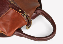 Load image into Gallery viewer, Vintage Womens Leather Western Backpack Purse Ladies Rucksack Bag For Women
