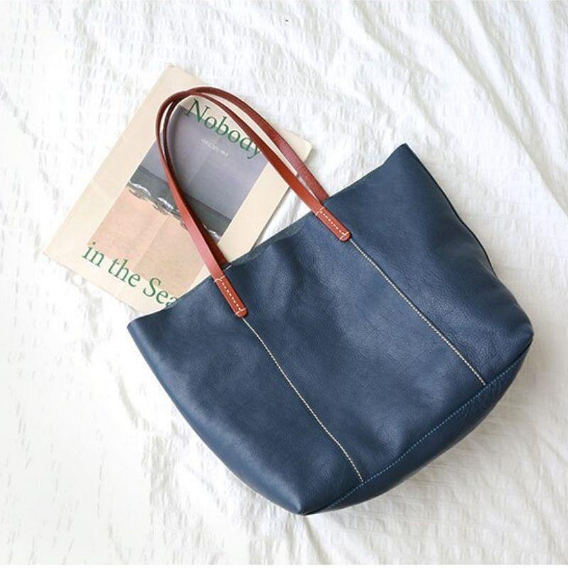 Full Grain Leather Women's Tote Bag