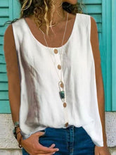 Load image into Gallery viewer, Simple Round Neck Plain Top
