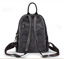 Load image into Gallery viewer, Elegant Womens Vintage Leather Backpack Bags Bookbag Purse for Women
