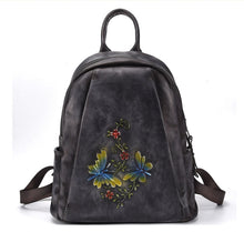Load image into Gallery viewer, Elegant Womens Vintage Leather Backpack Bags Bookbag Purse for Women
