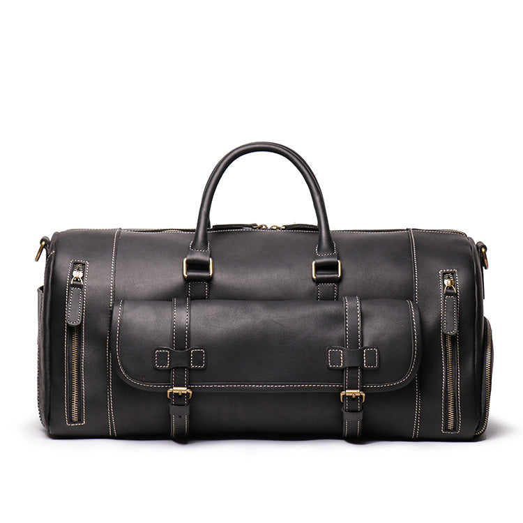 Bard Weekender Handmade Leather Duffle Bag