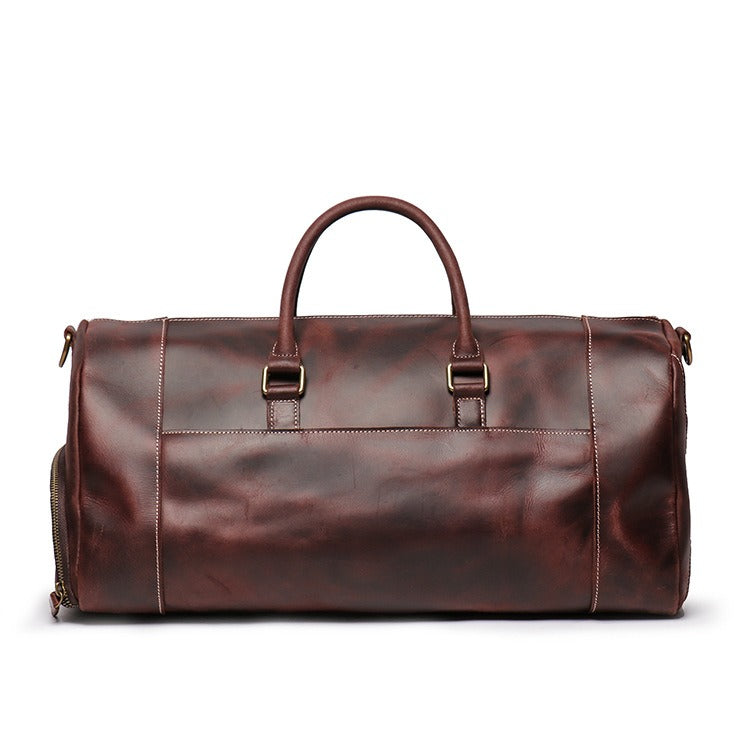 Bard Weekender Handmade Leather Duffle Bag