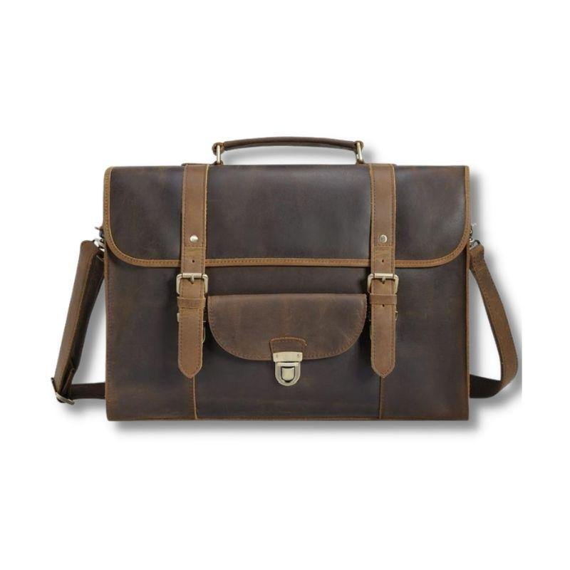Memphis Leather Briefcase Bag