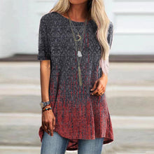 Load image into Gallery viewer, Retro Print Short Sleeve Top
