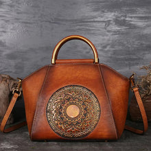 Load image into Gallery viewer, Genuine Leather Handbags for Women Retro Crossbody Bag
