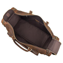 Load image into Gallery viewer, Boston Full Grain Leather Travel Duffel Bag
