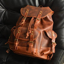 Load image into Gallery viewer, Baltimore  Leather Backpack for Men

