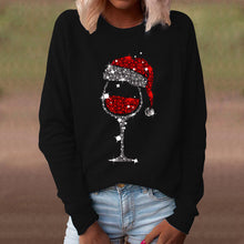 Load image into Gallery viewer, Black Print Long Sleeve Top
