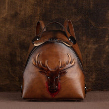 Load image into Gallery viewer, Dallas Full Grain Leather Women&#39;s Backpack
