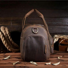 Load image into Gallery viewer, Cleveland Full Grain Travel Duffel Bag

