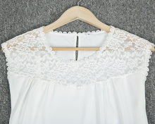 Load image into Gallery viewer, Classy White Plain Sleeveless Top
