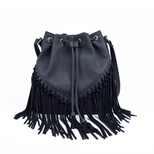 Load image into Gallery viewer, Vintage Pu Leather Boho Crossbody Fringe Purse Shoulder Bag for Women
