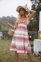 Load image into Gallery viewer, Modern Print Sleeveless Mini Dress
