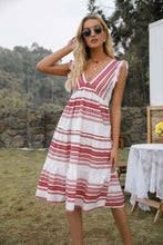 Load image into Gallery viewer, Modern Print Sleeveless Mini Dress
